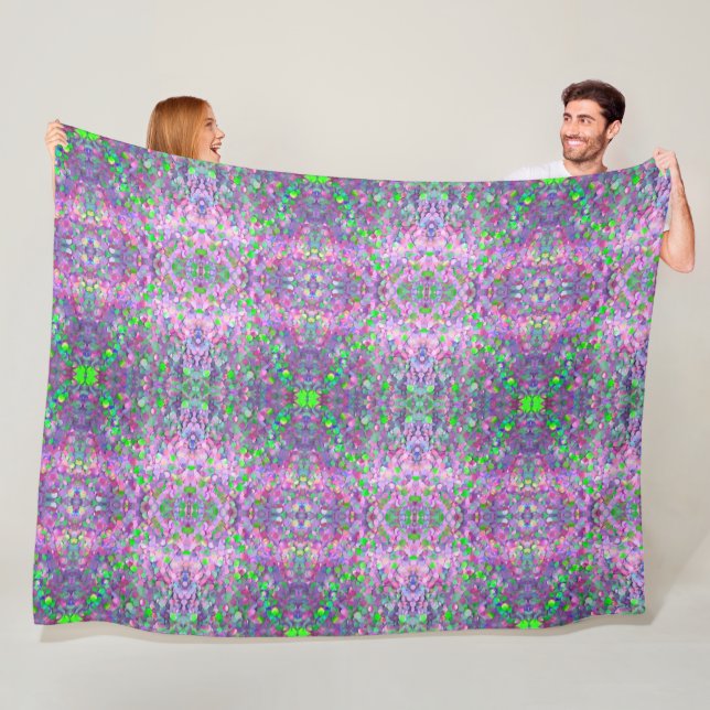 Manta Polar Colección holográfica moderna de Opal purpurina (In situ)