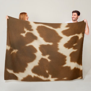 Manta Polar Colección popular elegante de cuero falso de vaca