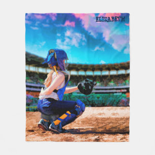 Manta Polar Colector del softball y pintura del estadio