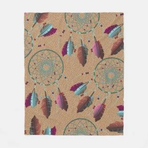 Manta Polar Colectores ideales nativos de la turquesa púrpura