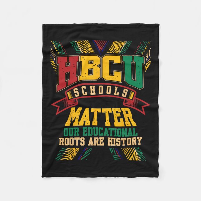 Manta Polar Colegio Negro: Problemas en la escuela afroamerica (Anverso)