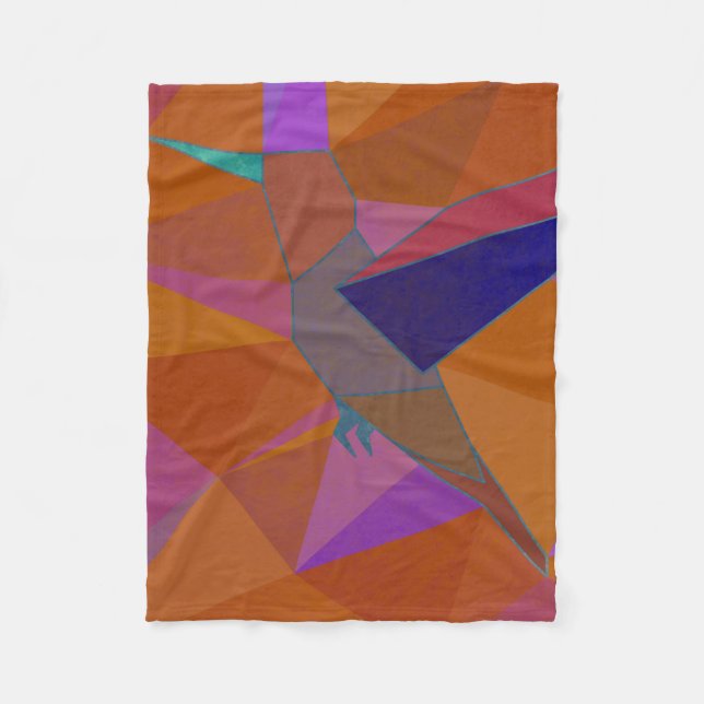 Manta Polar Colibrí (Anverso)