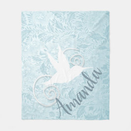 Manta Polar Colibrí de corte de brillo