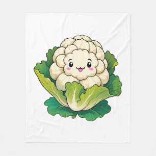Manta Polar Coliflor Kawaii