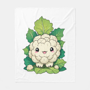 Manta Polar Coliflor Kawaii