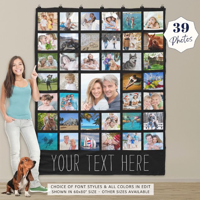 Manta Polar Collage de fotos 39 Collage de fotos personalizado (Subido por el creador)