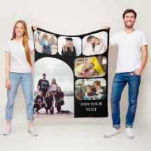 Collage de fotos de familia de personalizados y te