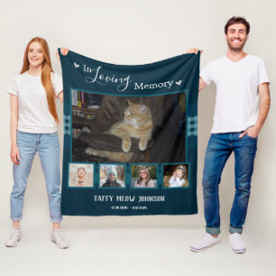 Manta Polar Collage de fotos de Loving Memory Memorial