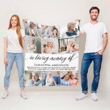 Collage de fotos de memoria moderno