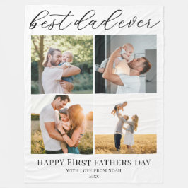 Manta Polar Collage de fotos del Día 4 de los Primeros Padres 