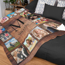 Collage de fotos familiar personalizado recuperó m