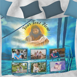 Manta Polar Collage de fotos Mi Luz 0916