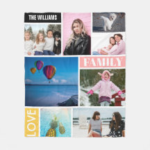 Collage de fotos personalizado de la familia 8