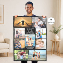 Collage de Fotos Personalizado MEJOR PAPÁ DEL MUND