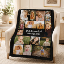 Collage de fotos personalizado moderno de 16 fotos
