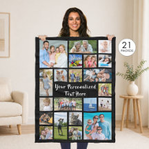Collage de fotos personalizado moderno de 21 fotos