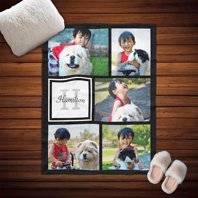 Manta Polar Collage de fotos Personalizado personalizado regal (custom personalized photo blanket)