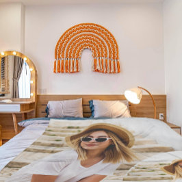 Manta Polar Collage de fotos sencillo y moderno