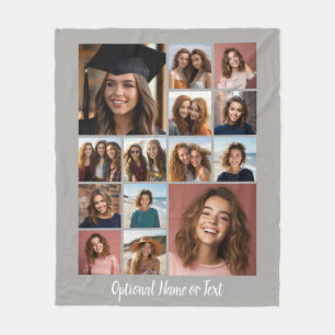 Manta Polar Collage de Instagram - Hasta 14 fotos PUEDEN EDITA