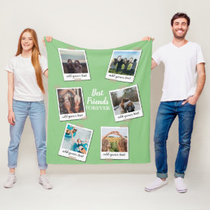 Manta Polar Collage de Personalizados fotográficos personaliza