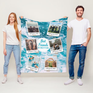 Manta Polar Collage de Personalizados fotográficos personaliza