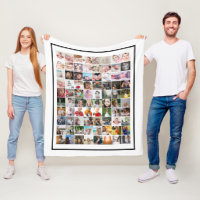 Collage personalizado de plantilla de 80 fotos