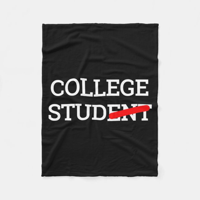 Manta Polar College Stud Student Funny Novelty Gift  (Anverso)