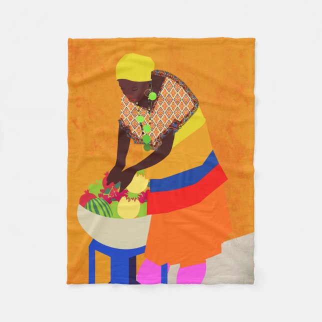 Manta Polar Colombia (Anverso)