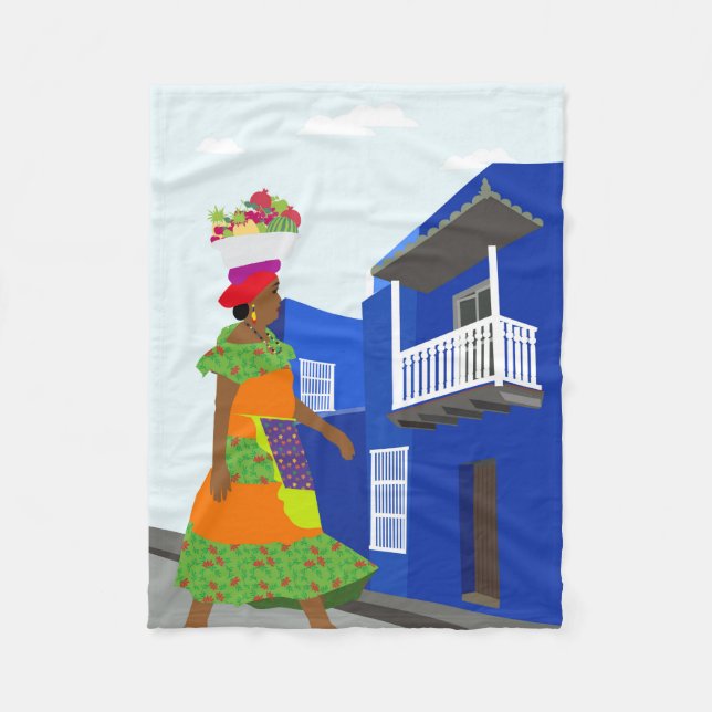 Manta Polar Colombia (Anverso)