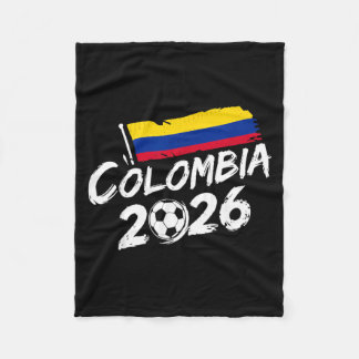 Manta Polar Colombia Soccer Football Game Player Fan Colombian