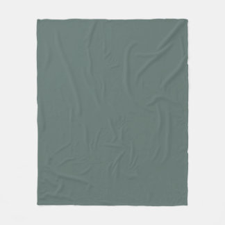 Manta Polar Color Sólido Fresco Neutral Verde Subtono 2026 COT