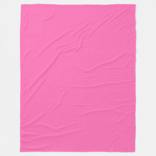 Manta Polar Color sólido: rosa caliente #2