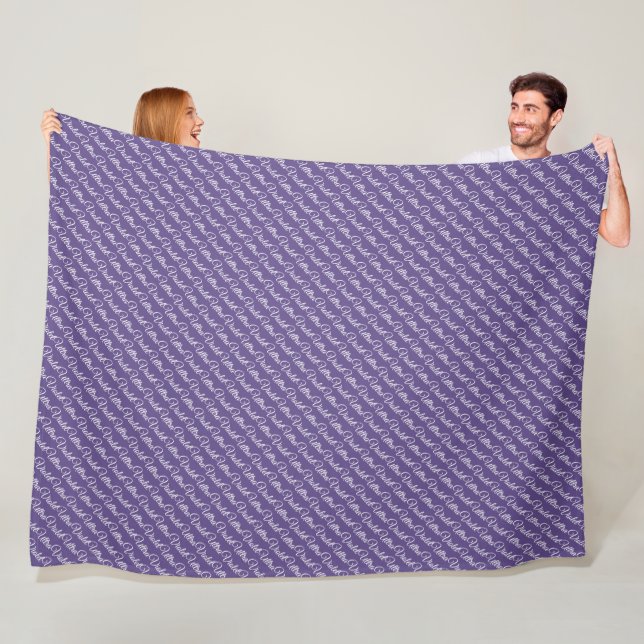 Manta Polar Color ultra violeta 2018 (In situ)