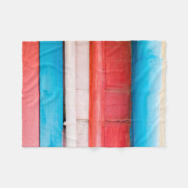 Manta Polar Colores caribeños - abstracto