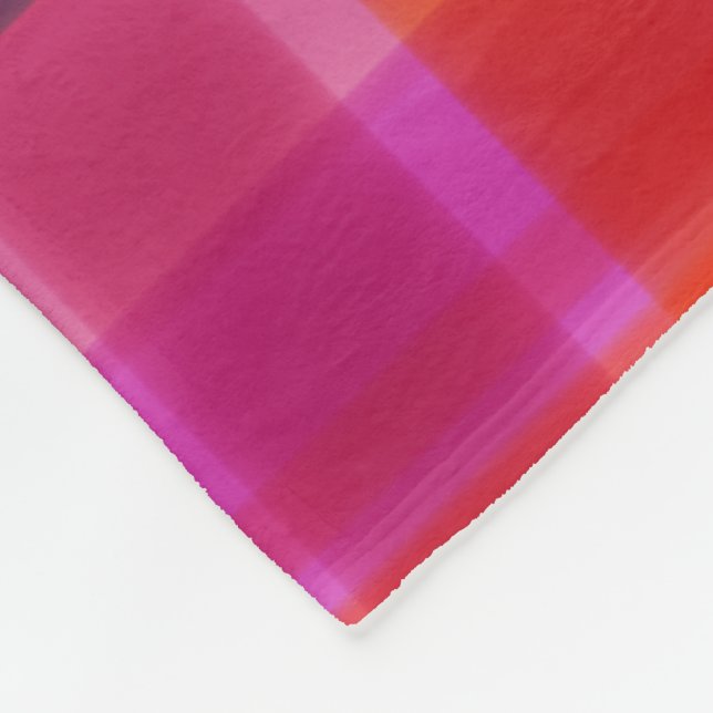 Manta Polar Colores de caída colocados (Esquina)