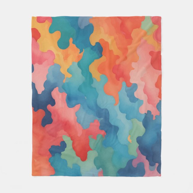 Manta Polar colores de camuflaje (Anverso)
