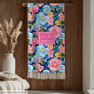 Manta Polar Colores de pastel radiantes lanzan regalo a esposa