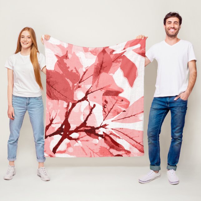 Manta Polar Colores otoñales, hojas 3 (In situ)