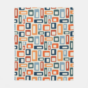 Manta Polar Colorful Mid Century style shapes