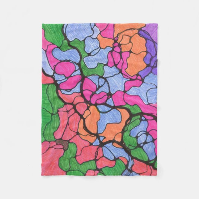 Manta Polar Colorful thoughts (Anverso)
