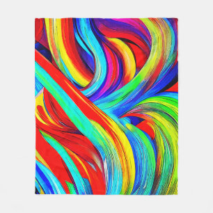 Manta Polar Coloridas nalgas arcoiris 1108