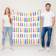 Colorido arte pop del árbol de Navidad