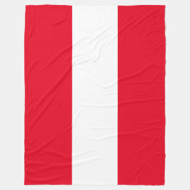 Manta Polar Colorido divertido deporte brillante rojo blanco b