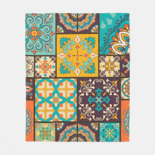 Manta Polar Colorido mosaico islámico sin problemas