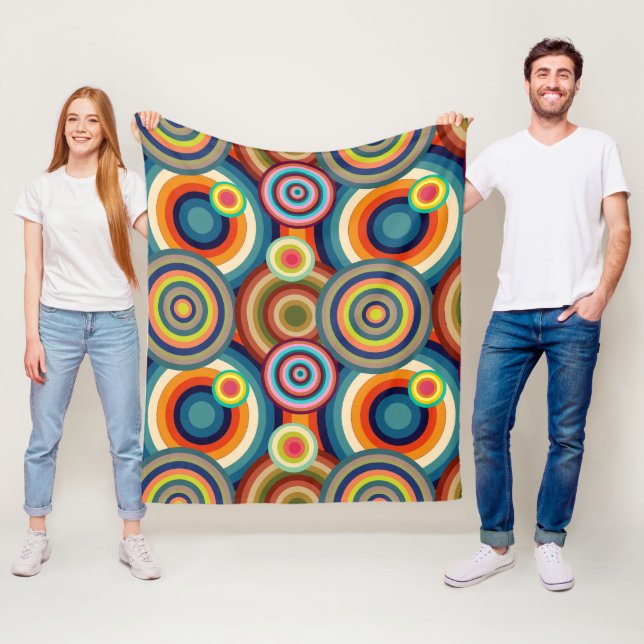 Manta Polar Coloridos toros (In situ)