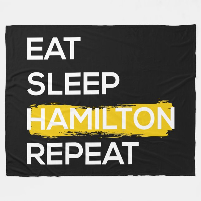 Manta Polar Coma Sleep Hamilton Repeat II (Frente (Horizontal))