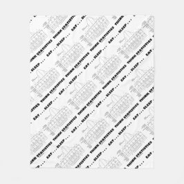 Manta Polar Come... Duerme... Estadísticas de reflexión (curva