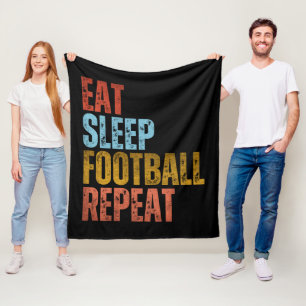 MANTA POLAR COME FOOTBALL DORMIR REPETIR