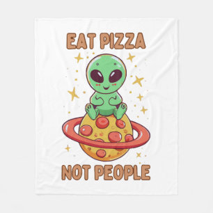 Manta Polar Come pizza no personas