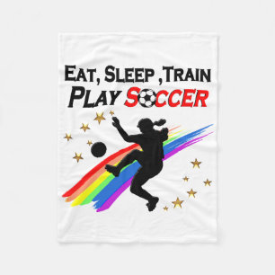 MANTA POLAR COME, TREN DE SUEÑO JUEGO FÚTBOL TODO EL DÍA